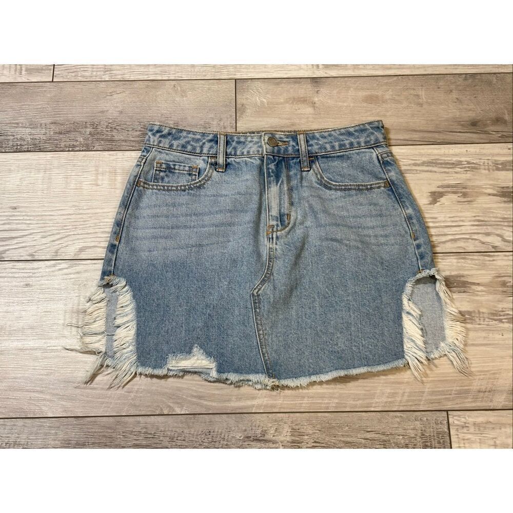 Cello ladies mini jean skirt size S